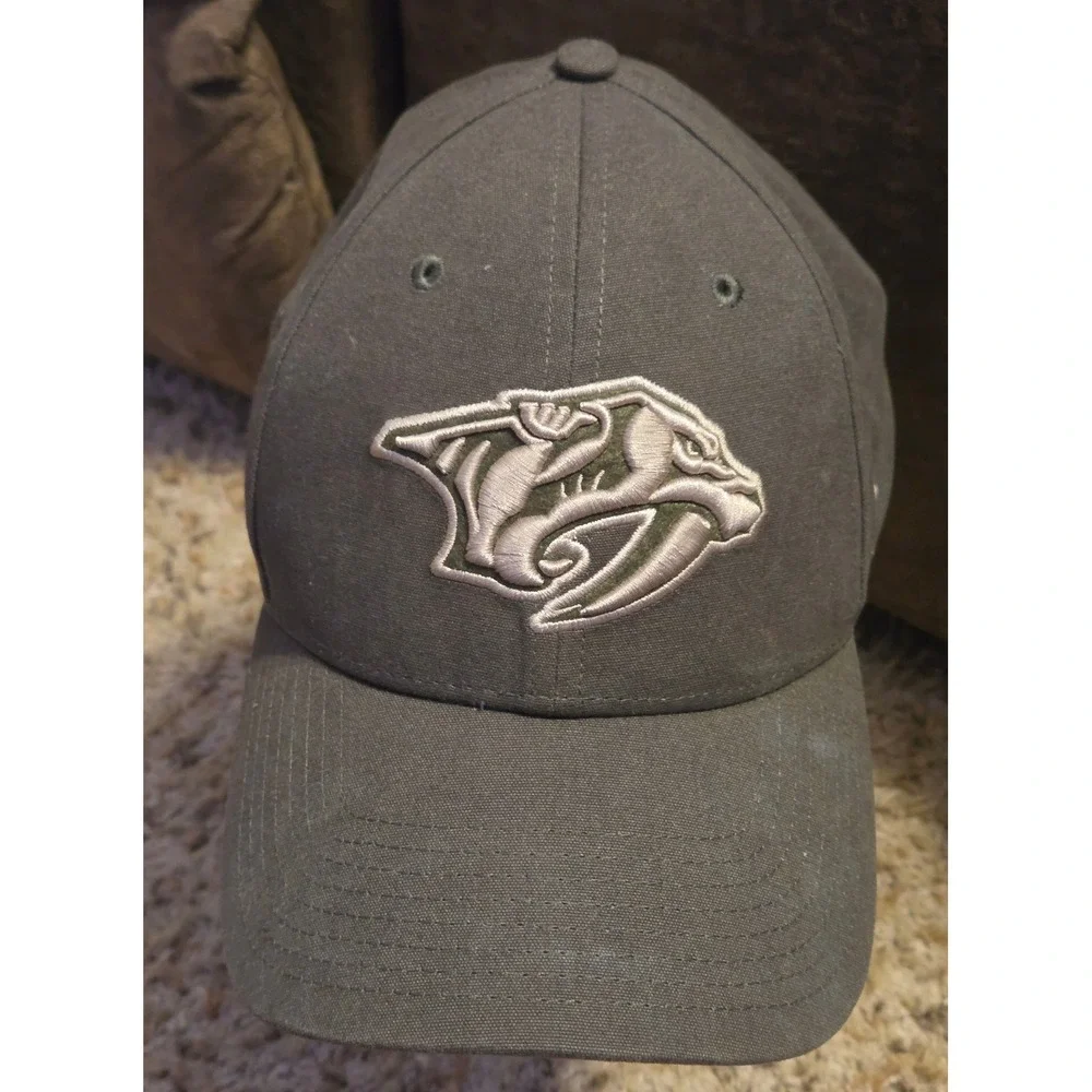 Fanatics‎ Nashville Predators Hat Adjustable Olive Green NHL